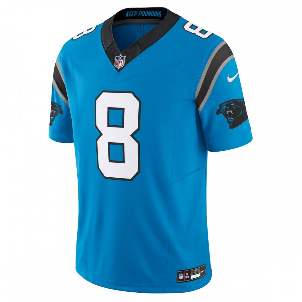 Jaycee Horn Carolina Panthers Nike Vapor F.U.S.E. Limited Jersey - Blue-GridironStore